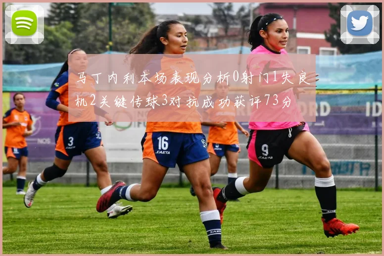 马丁内利本场表现分析0射门1失良机2关键传球3对抗成功获评73分